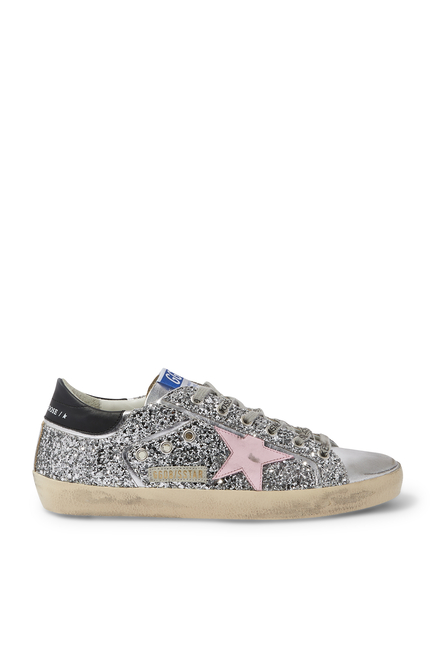 Super Star Glitter Low Top Sneakers